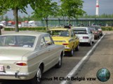 Taunus M Club in Genk bij de 14 miljoenste Ford